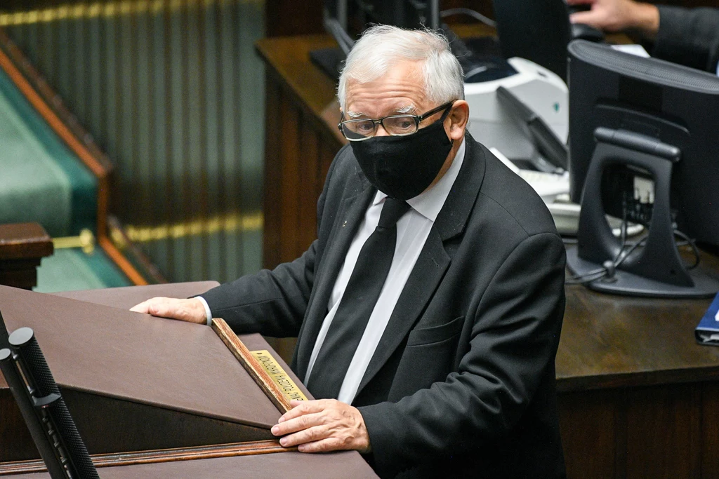 Jarosław Kaczyński w Sejmie Jarosław Kaczyński w Sejmie