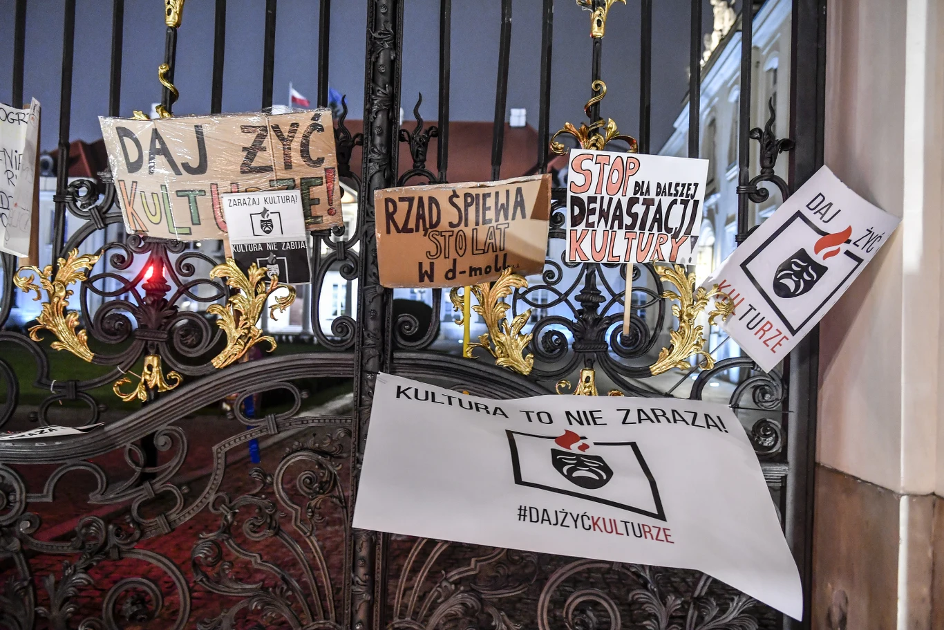 Protest środowisk artystycznych Protest środowisk artystycznych