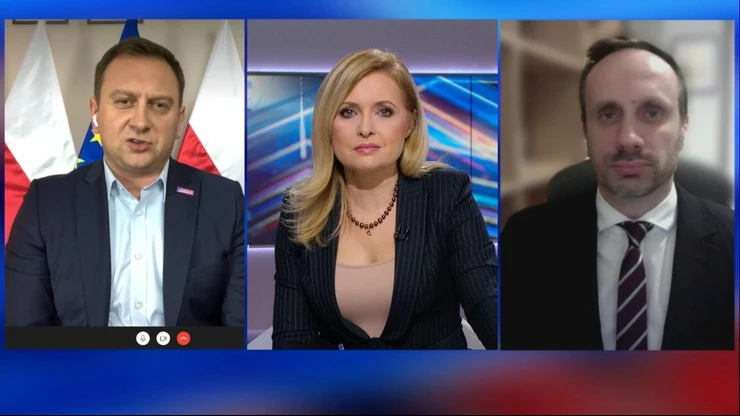 Tomasz Trela i Janusz Kowalski w "Debacie Dnia" Tomasz Trela i Janusz Kowalski w "Debacie Dnia"