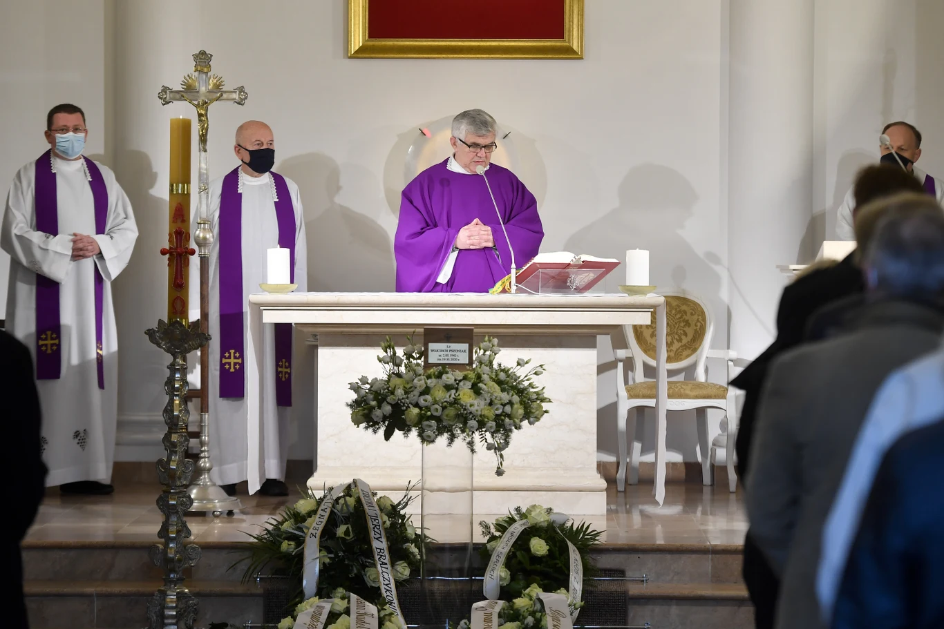 Mszę św. celebrował ksiądz Andrzej Luter.
