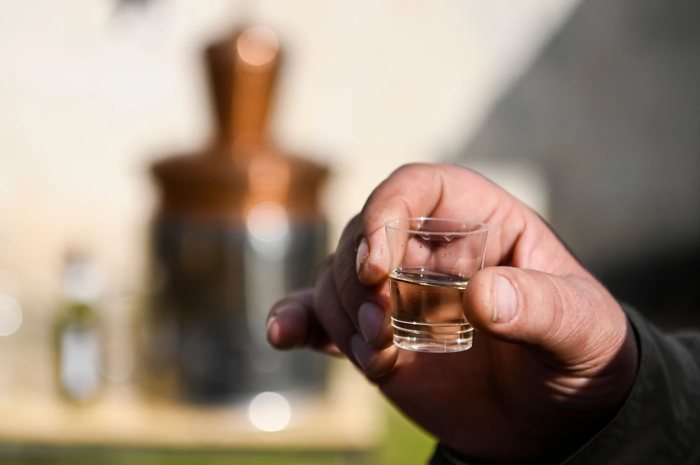 Festiwal raki w albańskiej wiosce Zym.