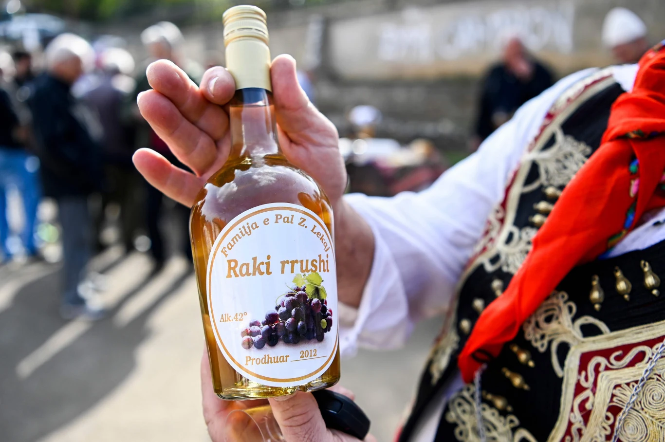 Festiwal raki w albańskiej wiosce Zym.