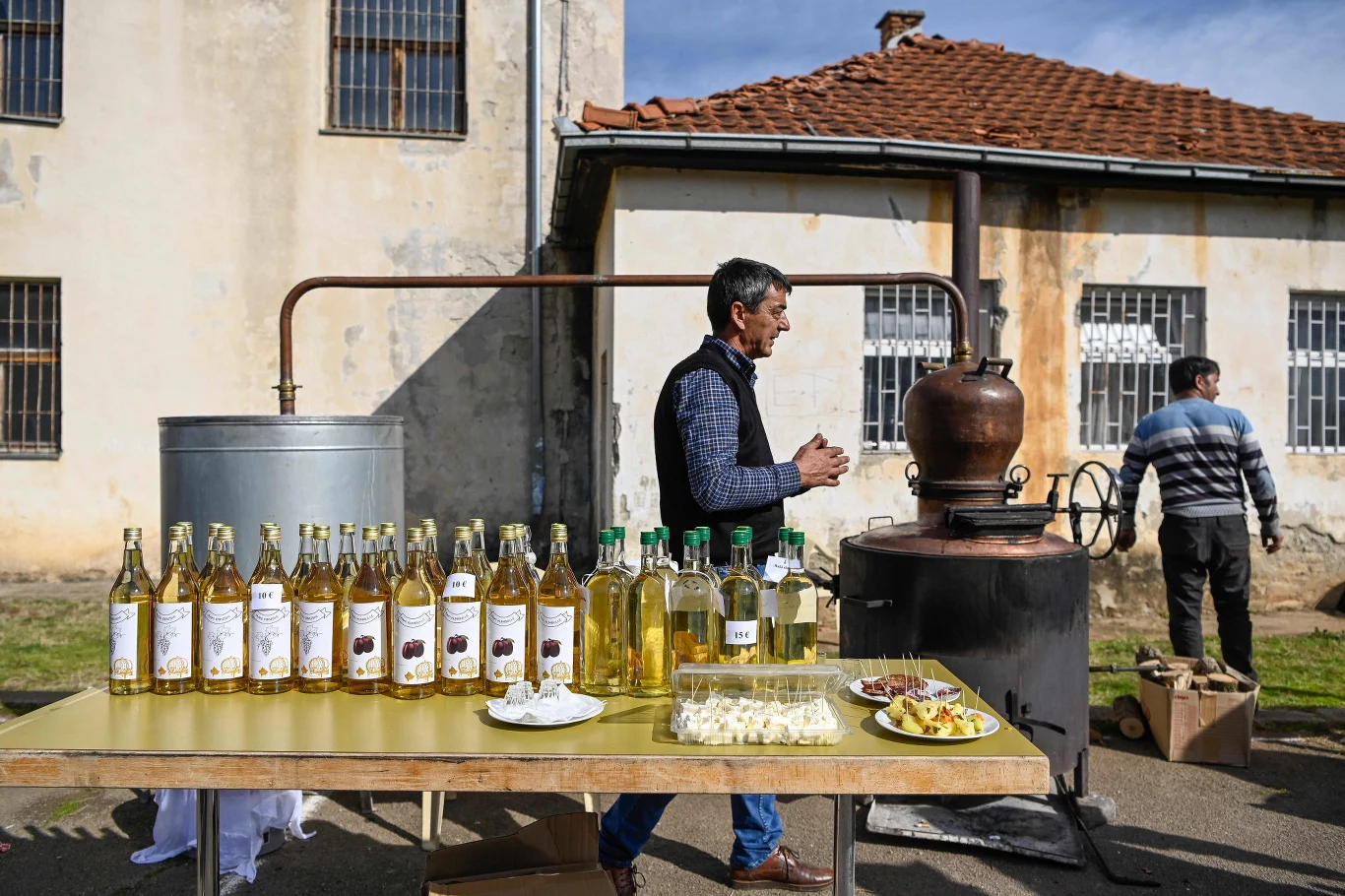 Festiwal raki w albańskiej wiosce Zym.