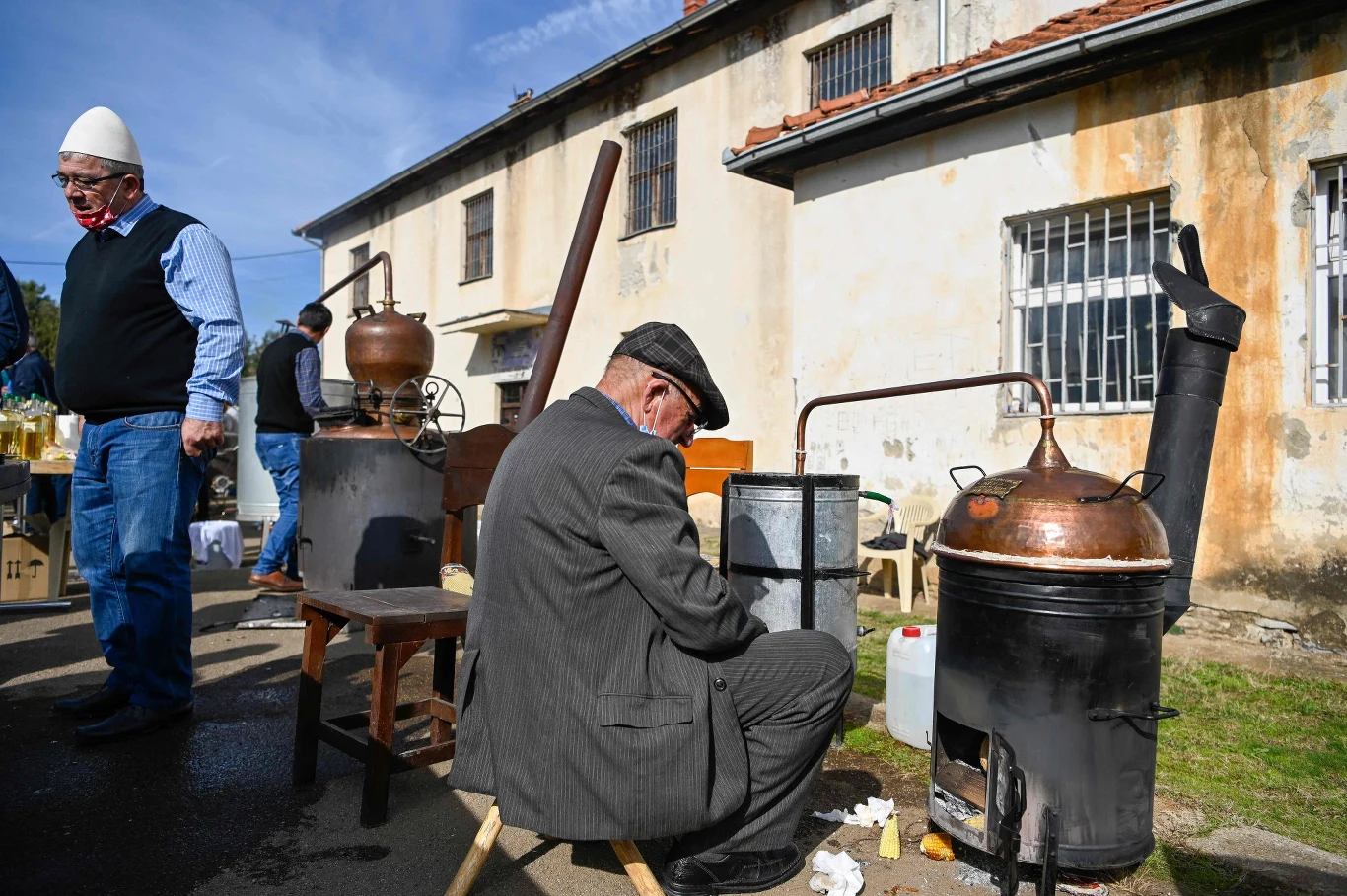 Festiwal raki w albańskiej wiosce Zym.