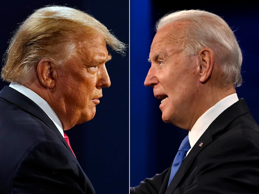 Donald Trump przegrał wybory prezydenckie z Joe Biden w listopadzie 2020 roku Donald Trump przegrał wybory prezydenckie z Joe Biden w listopadzie 2020 roku