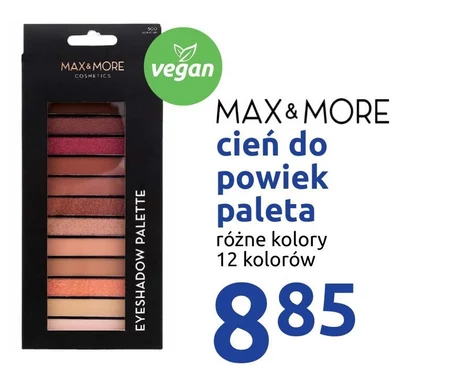 Cienie do powiek Max&More
