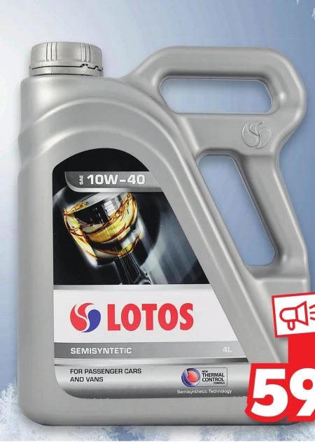 Olej do silnika Lotos