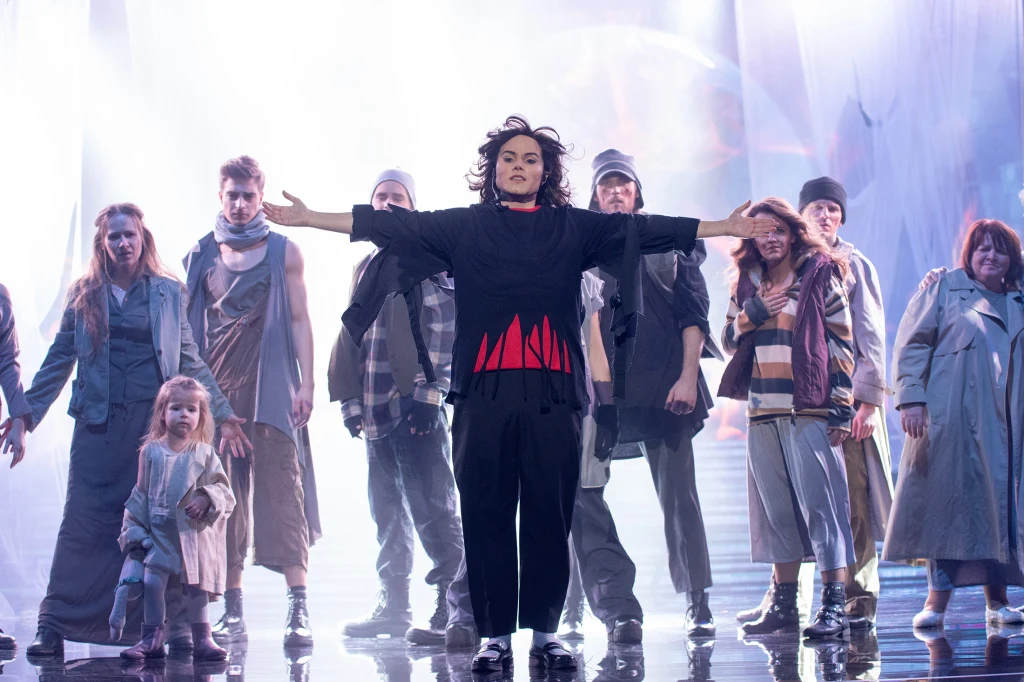 Marta Gałuszewska jako Michael Jackson - odcinek 3
