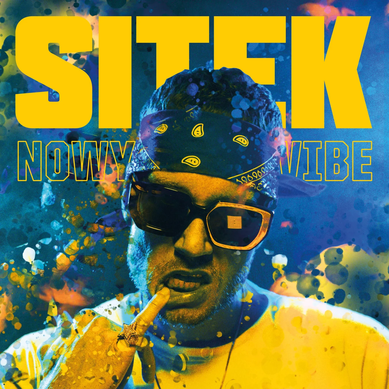 Sitek na okładce płyty "Nowy Vibe" Sitek na okładce płyty "Nowy Vibe"