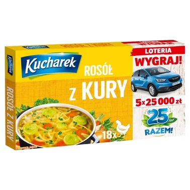 Kucharek Rosół z kury 180 g (18 x 10 g) - 2