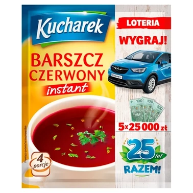 Kucharek Barszcz czerwony instant 48 g - 2
