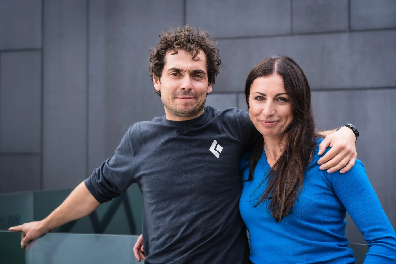 Justyna Kowalczyk z mężem Kacprem Tekielim Justyna Kowalczyk z mężem Kacprem Tekielim