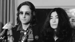 John Lennon i Yoko Ono w 1973 roku