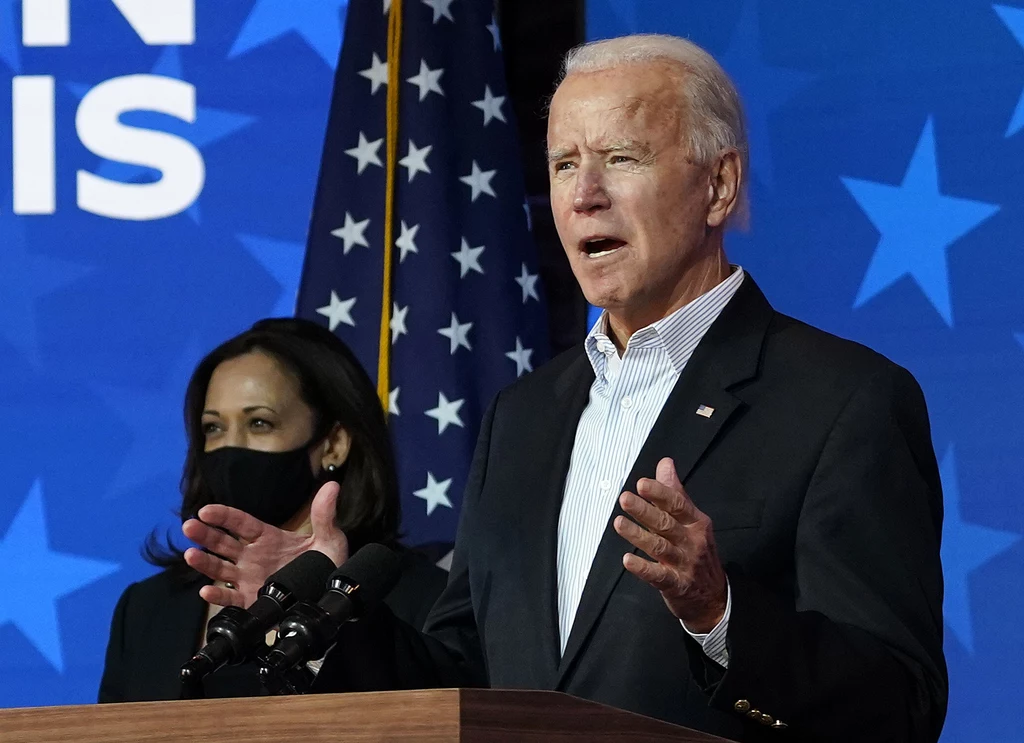 Joe Biden i Kamala Harris (kandydatka na wiceprezydenta) Joe Biden i Kamala Harris (kandydatka na wiceprezydenta)