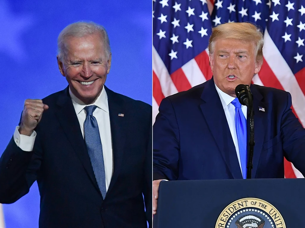 Joe Biden i Donald Trump Joe Biden i Donald Trump