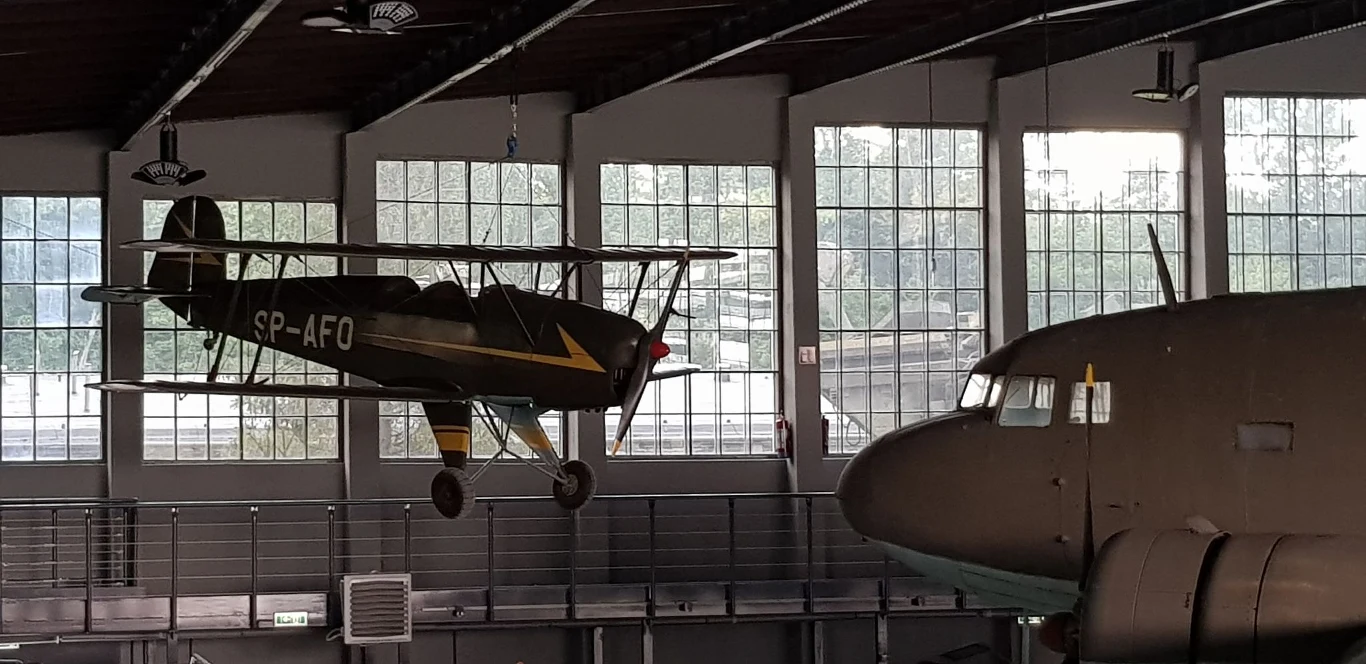 Odnowione eksponaty w wyremontowanym hangarze. Koszt prac wyniósł ponad 13 mln. zł. W 90 proc. zostały sfinansowane przez Unię Europejską