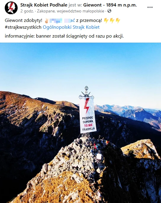 źródło: Strajk Kobiet Podhale