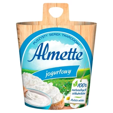 Almette Puszysty serek twarogowy jogurtowy 150 g - 3