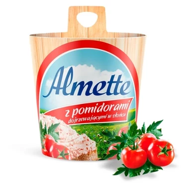 Almette Puszysty serek twarogowy z pomidorami dojrzewającymi w słońcu 150 g - 2