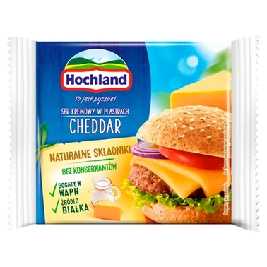 Hochland Ser kremowy w plastrach cheddar 130 g - 3