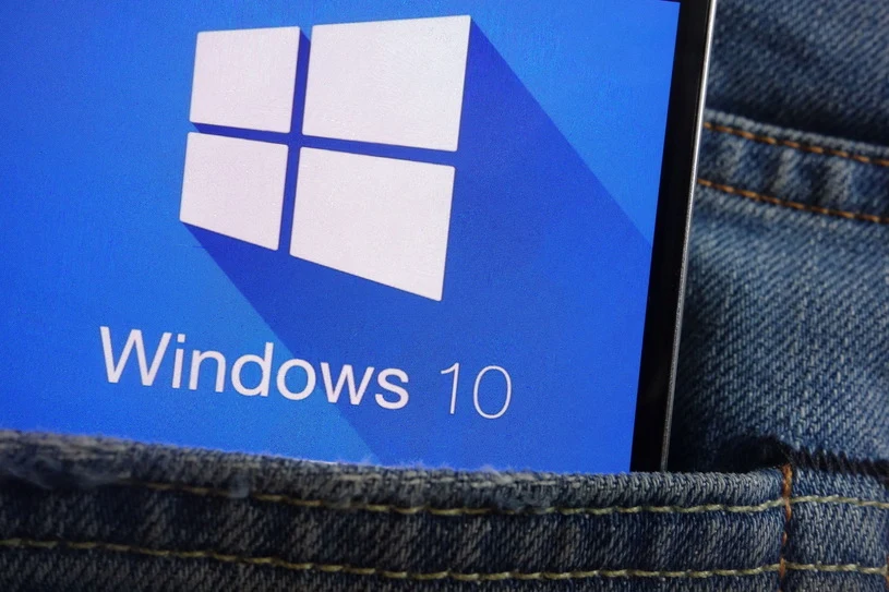Windows 10 Windows 10 - fragment logotypu