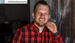 Dawid z "Rolnik szuka żony" na starych zdjęciach