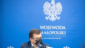Wojewoda małopolski Łukasz Kmita