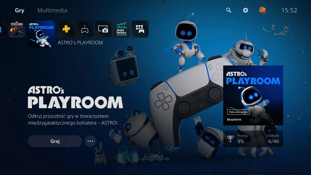 Dashboard PlayStation 5 Dashboard PlayStation 5