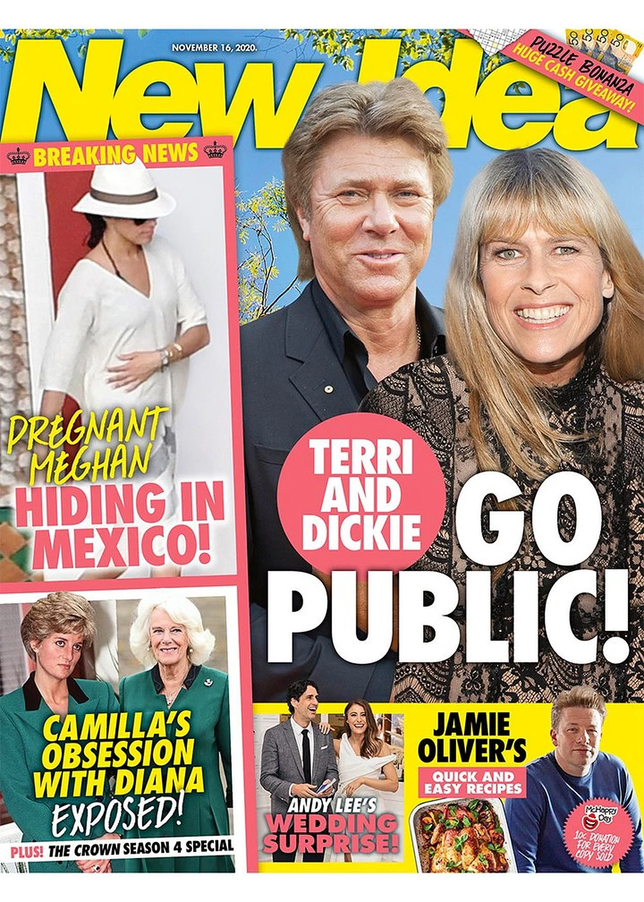 Okładka magazynu "New Idea"