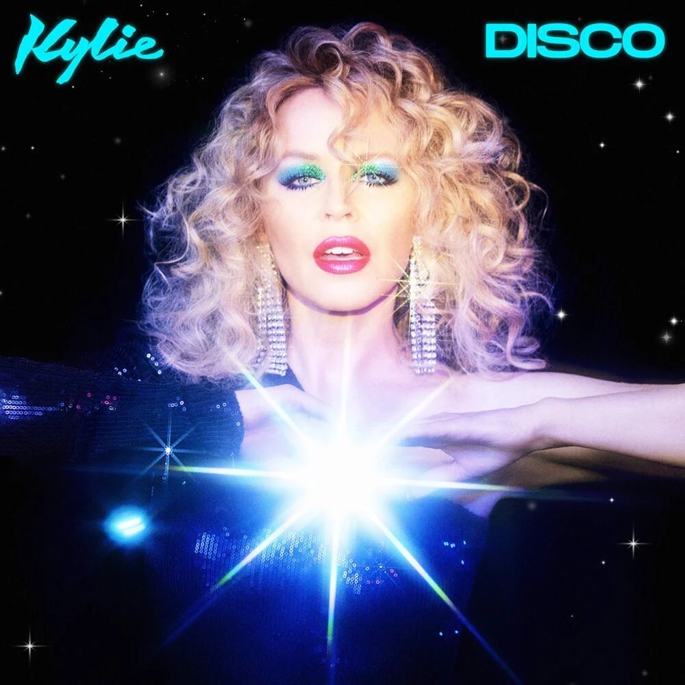 Kylie Minogue na okładce płyty "Disco"