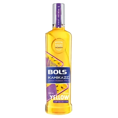 Bols Kamikaze Yellow Napój spirytusowy cytryna marakuja 500 ml - 0