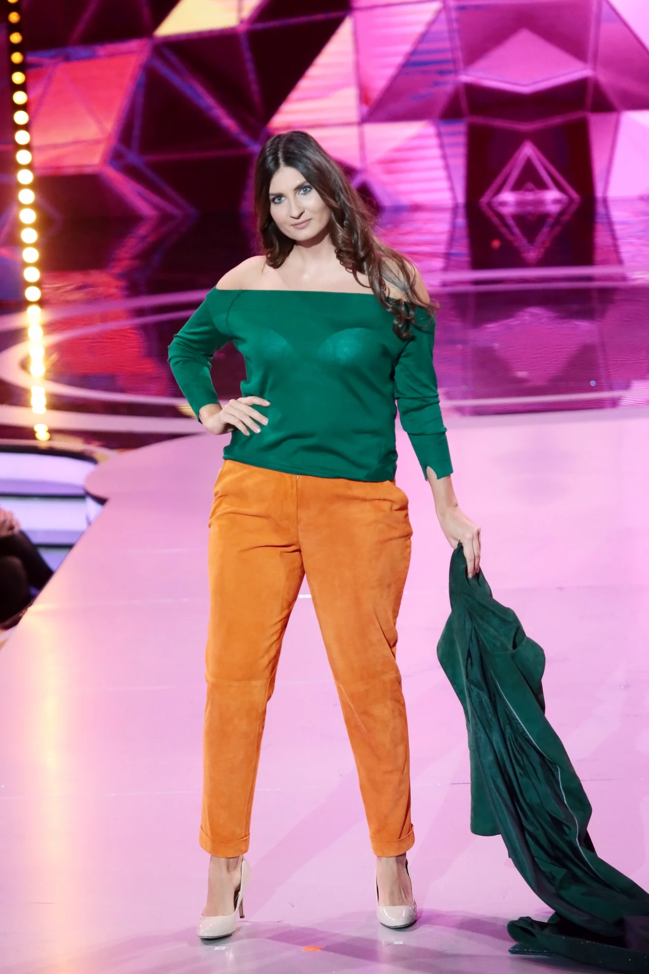 Zuzanna Zakrzewska podczas finału "#Supermodelka size plus" Zuzanna Zakrzewska podczas finału "#Supermodelka size plus"