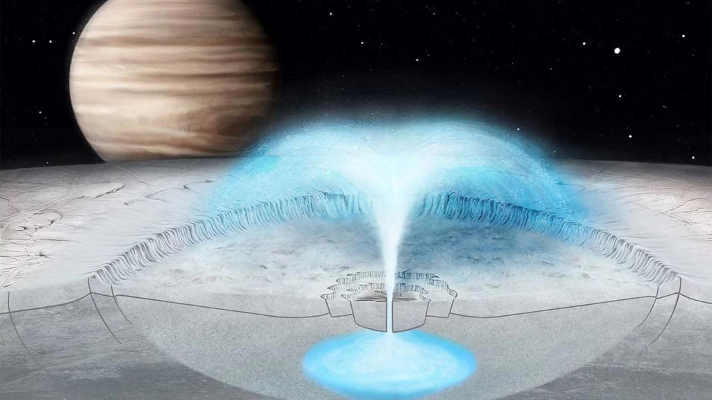 Lodowe erupcje na Europie są powszechniejsze niż nam się wydawało