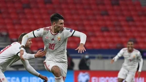 Strzelec zwycięskiej bramki Dominik Szoboszlai