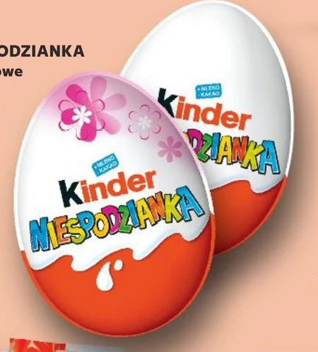 Jajko niespodzianka Kinder