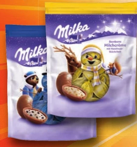 Jajeczka czekoladowe Milka