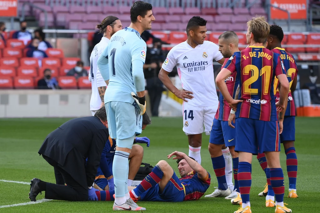 Mecz Barcelony i Realu na Camp Nou