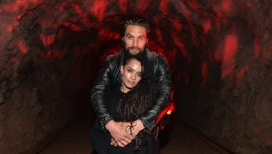 Lisa Bonet i Jason Momoa w 2014 roku