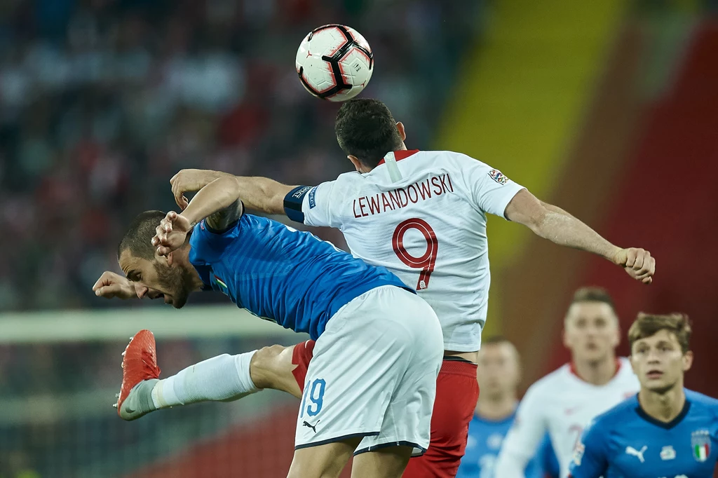 Jesień 2018 roku, Stadion Śląski w Chorzowie. Robert Lewandowski kontra Leonardo Bonucci.