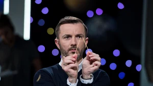 Dr Tomasz Rożek na planie programu "Sonda 2"