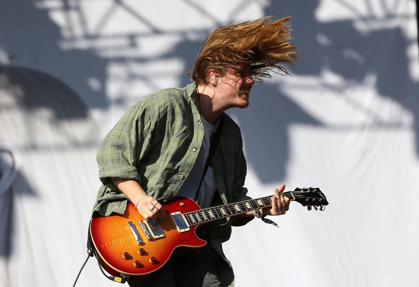 Joe Langridge-Brown (Nothing But Thieves) w akcji Joe Langridge-Brown (Nothing But Thieves) w akcji