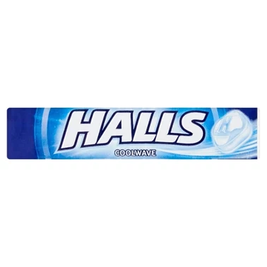 Halls Coolwave Cukierki o smaku mentolowo-eukaliptusowym 33,5 g - 2