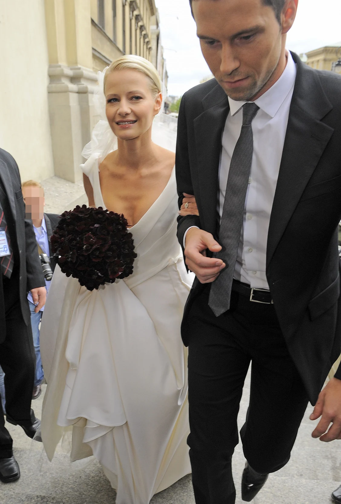 Bukiet Małgorzaty Kożuchowskiej wywołał sporo kontrowersji