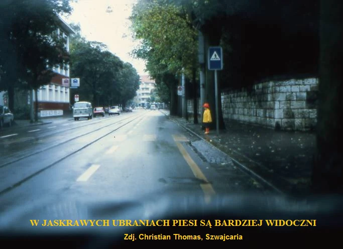 Elementy odblaskowe potrafią uratować życie