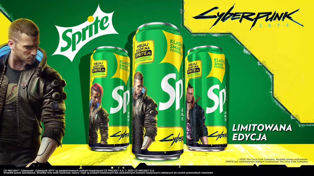 Cyberpunk 2077 x Sprite