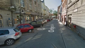 Ulica Ordynacka w Krośnie. To tutaj zaatakowano taksówkarza