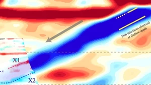 Starożytny fragment płyty tektonicznej 600 km pod Chinami