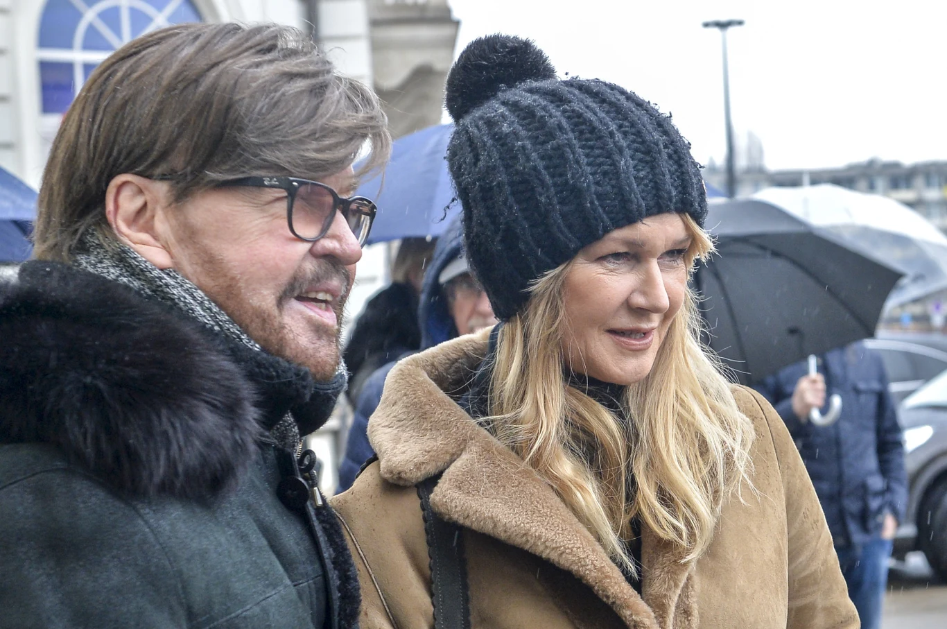 Edward Hulewicz, na zdjęciu z Grażyną Torbicką