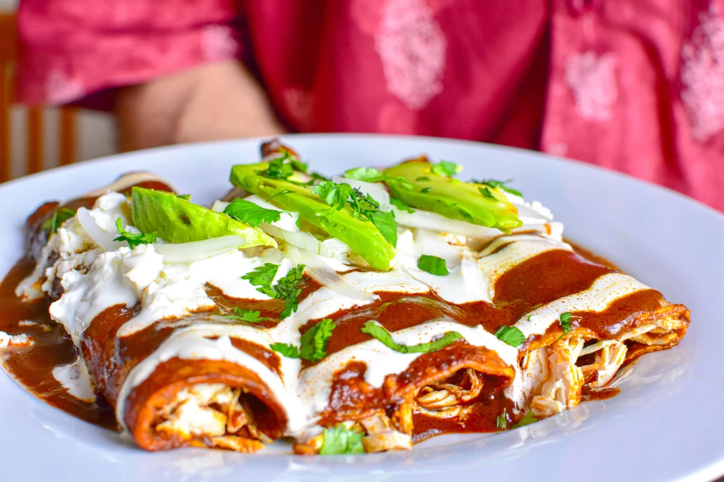 Enchiladas z mięsem