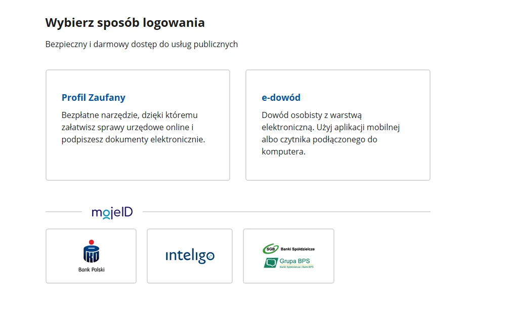 Logowanie do konta IKP 